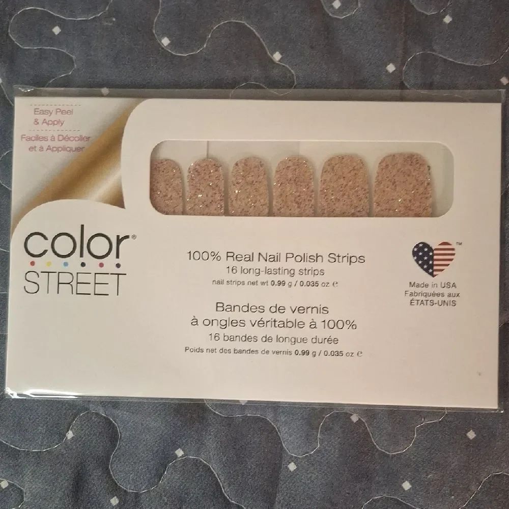 Color Street Tokyo Lights Glitter Nail Polish Strips